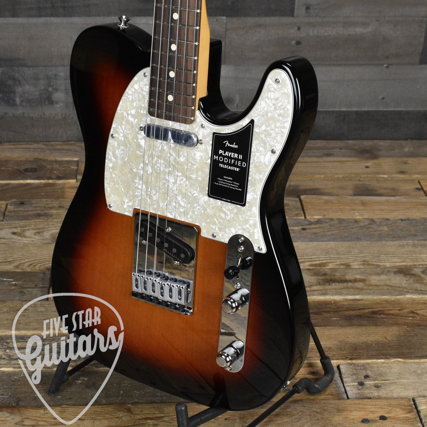 Fender Player II Modified Telecaster - 3 Tone Sunburst with Deluxe Gig Bag