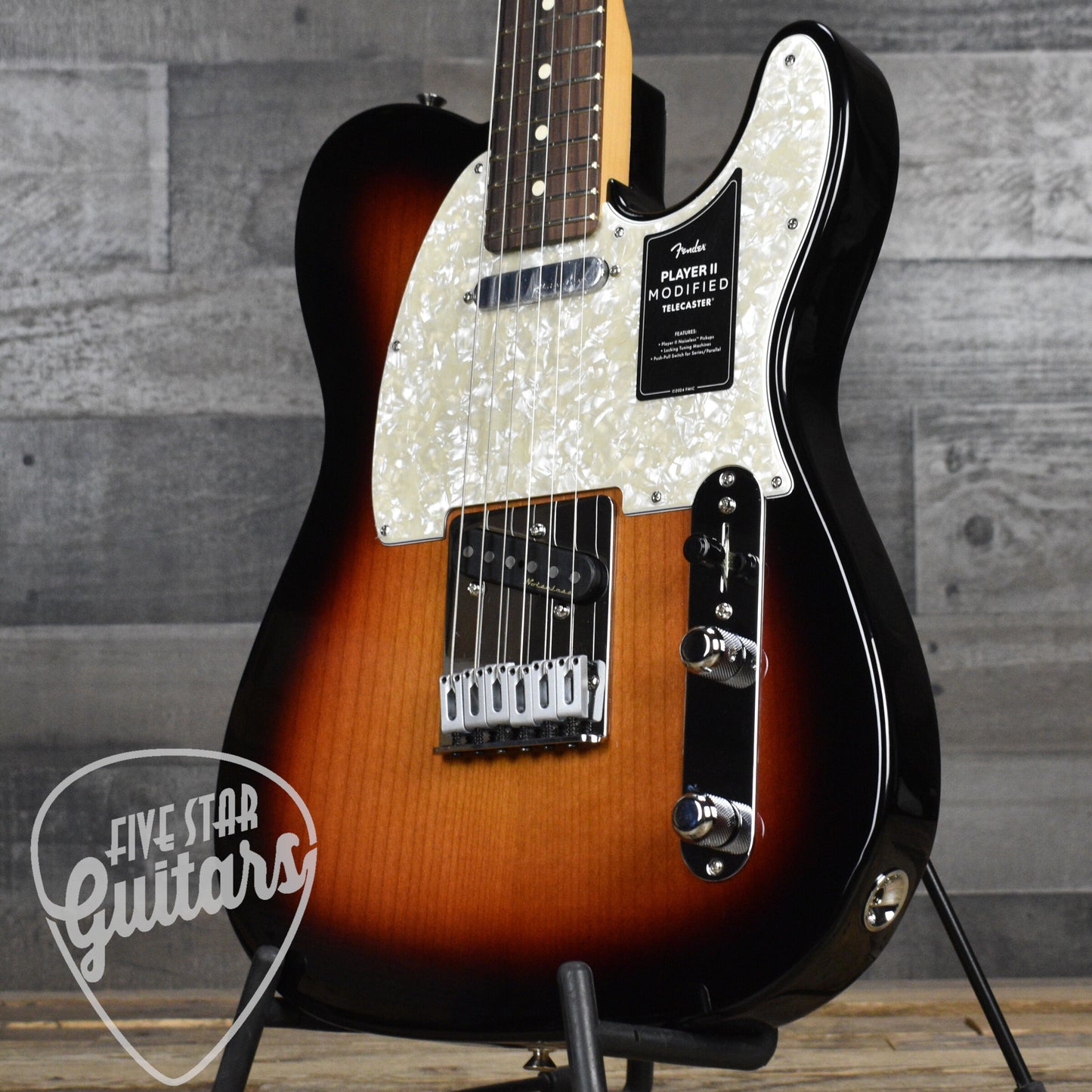 Fender Player II Modified Telecaster - 3 Tone Sunburst with Deluxe Gig Bag