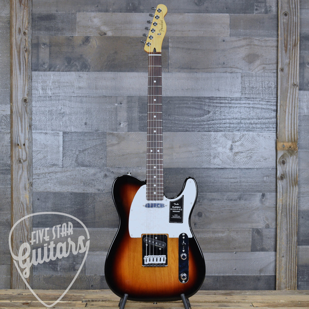 Fender Player II Modified Telecaster - 3 Tone Sunburst with Deluxe Gig Bag