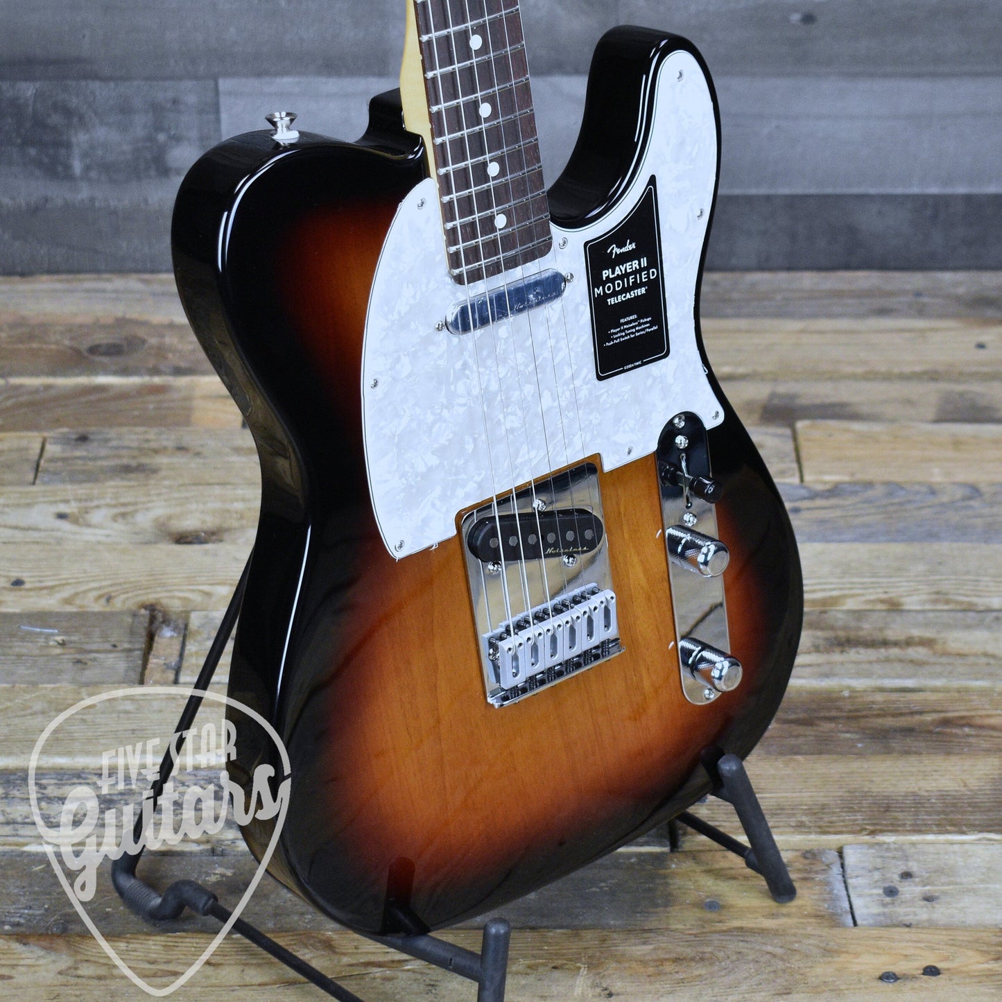 Fender Player II Modified Telecaster - 3 Tone Sunburst with Deluxe Gig Bag