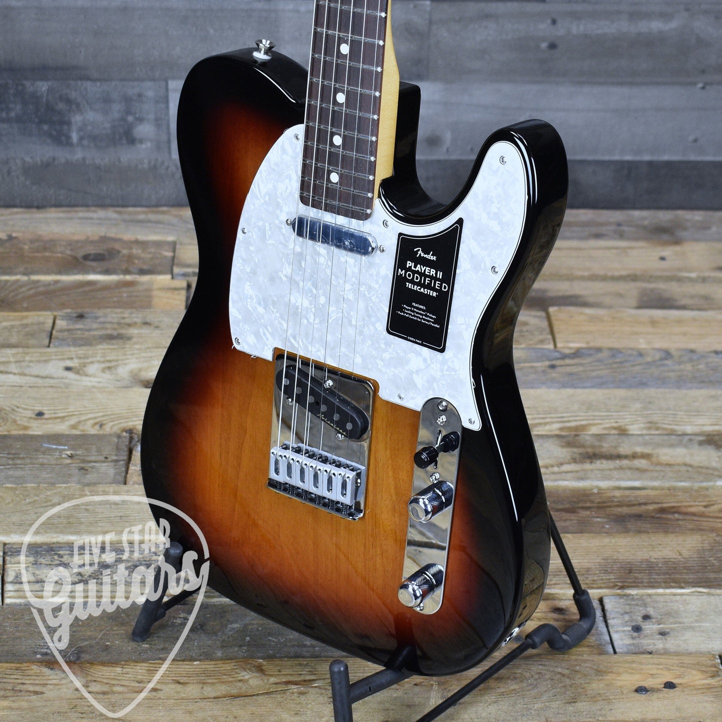 Fender Player II Modified Telecaster - 3 Tone Sunburst with Deluxe Gig Bag