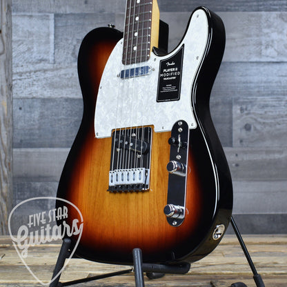 Fender Player II Modified Telecaster - 3 Tone Sunburst with Deluxe Gig Bag