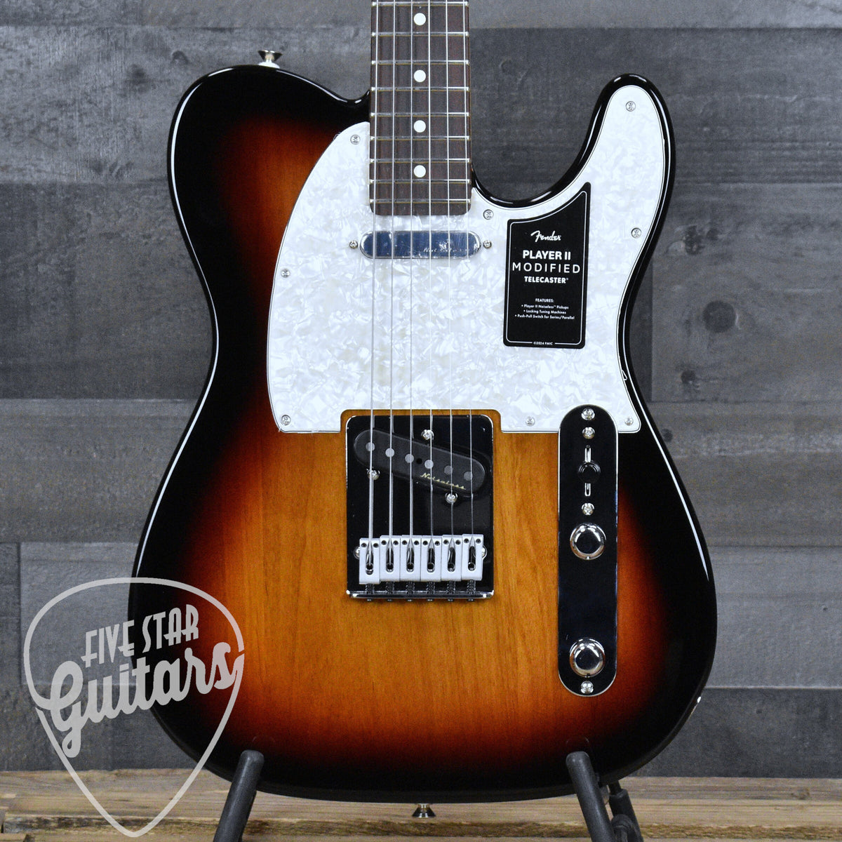 Fender Player II Modified Telecaster - 3 Tone Sunburst with Deluxe Gig Bag