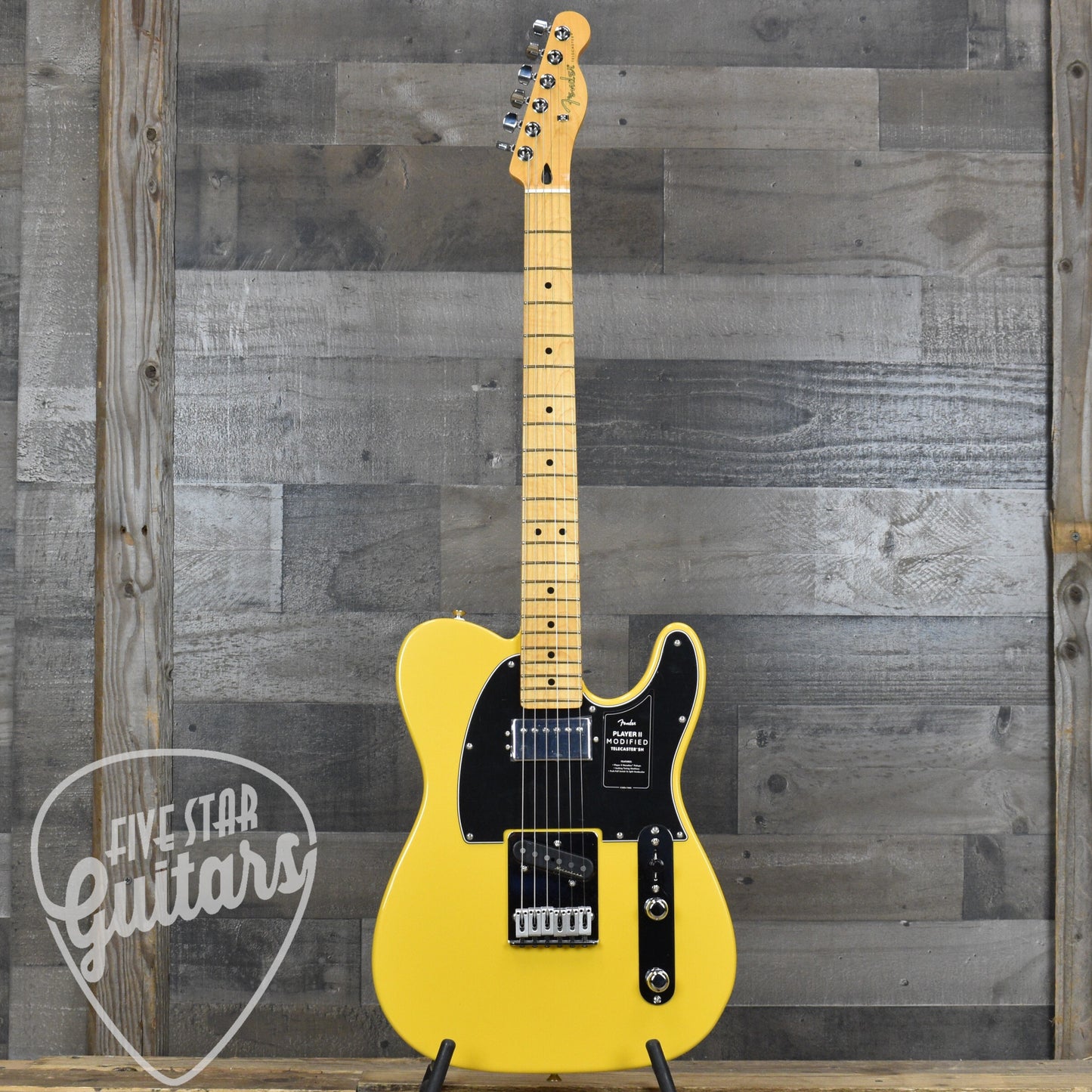 Fender Player II Modified Telecaster SH - Sunshine Yellow with Deluxe Gig Bag