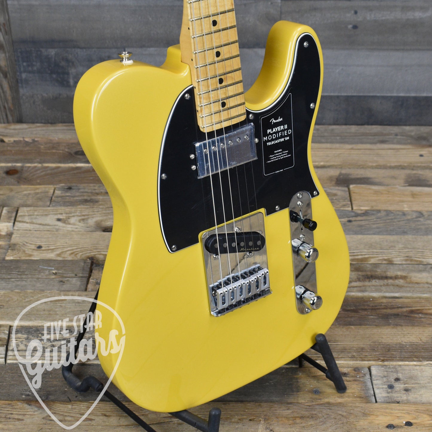 Fender Player II Modified Telecaster SH - Sunshine Yellow with Deluxe Gig Bag
