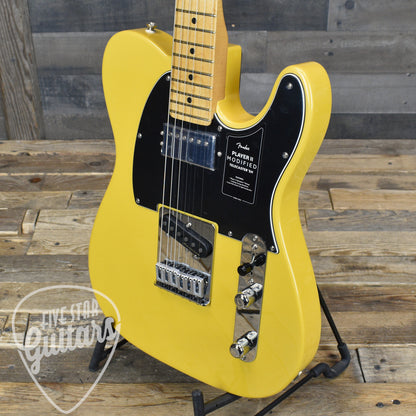 Fender Player II Modified Telecaster SH - Sunshine Yellow with Deluxe Gig Bag
