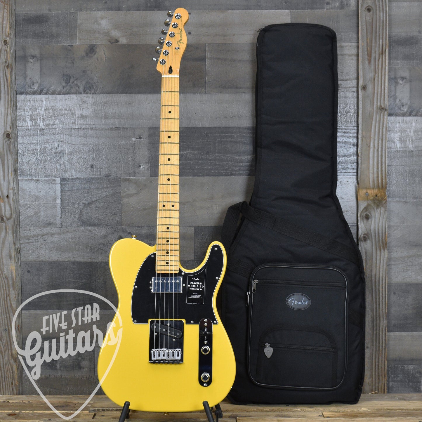 Fender Player II Modified Telecaster SH - Sunshine Yellow with Deluxe Gig Bag