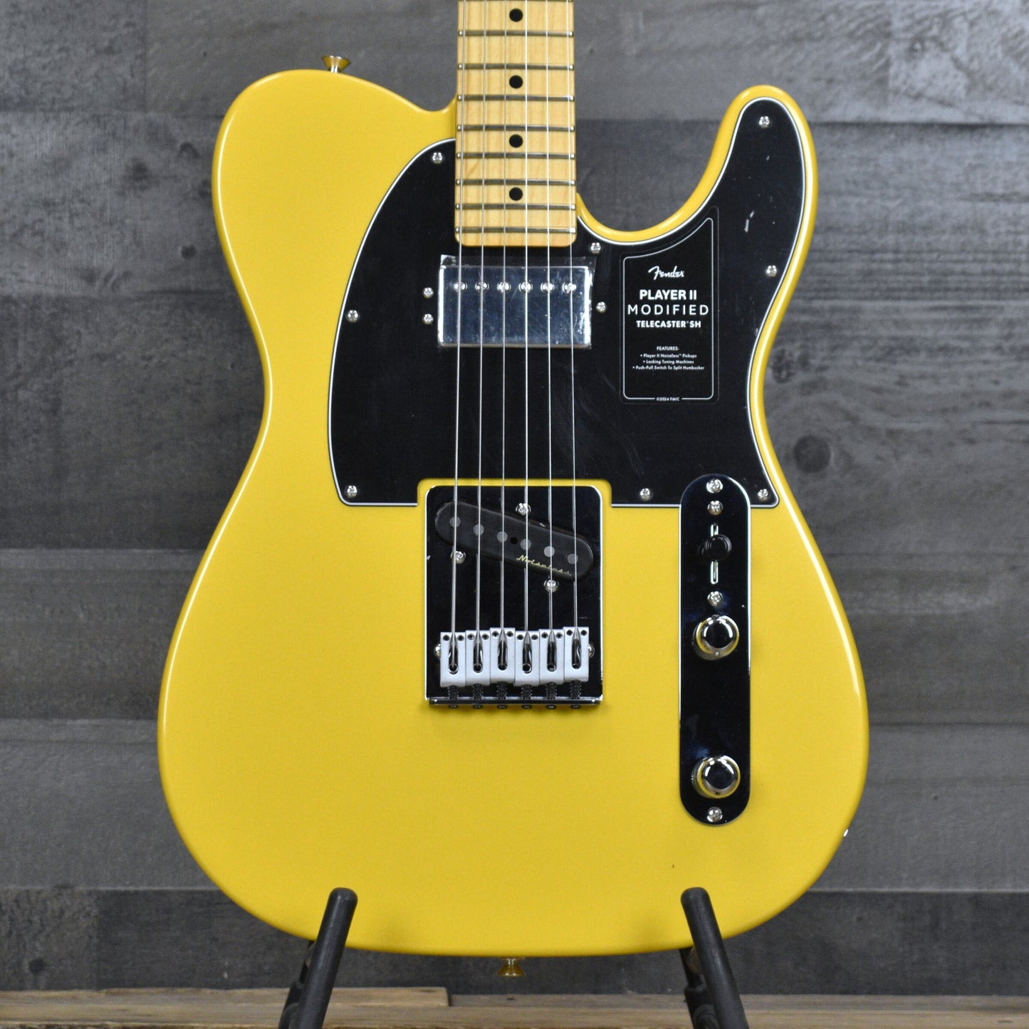 Fender Player II Modified Telecaster SH - Sunshine Yellow with Deluxe Gig Bag