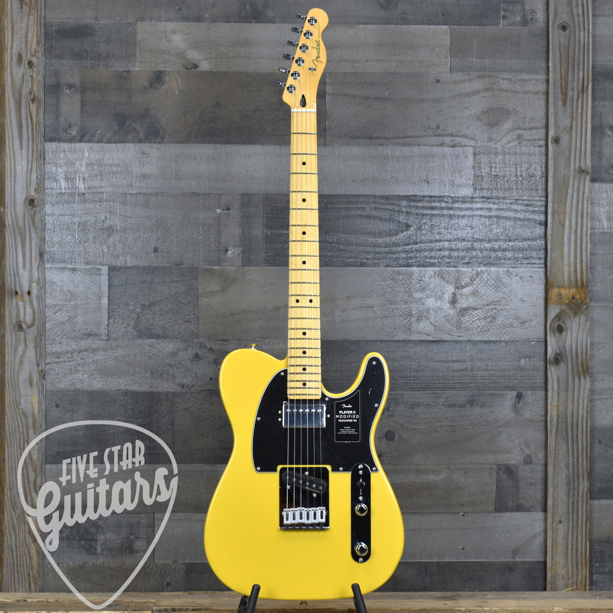 Fender Player II Modified Telecaster SH - Sunshine Yellow with Deluxe Gig Bag