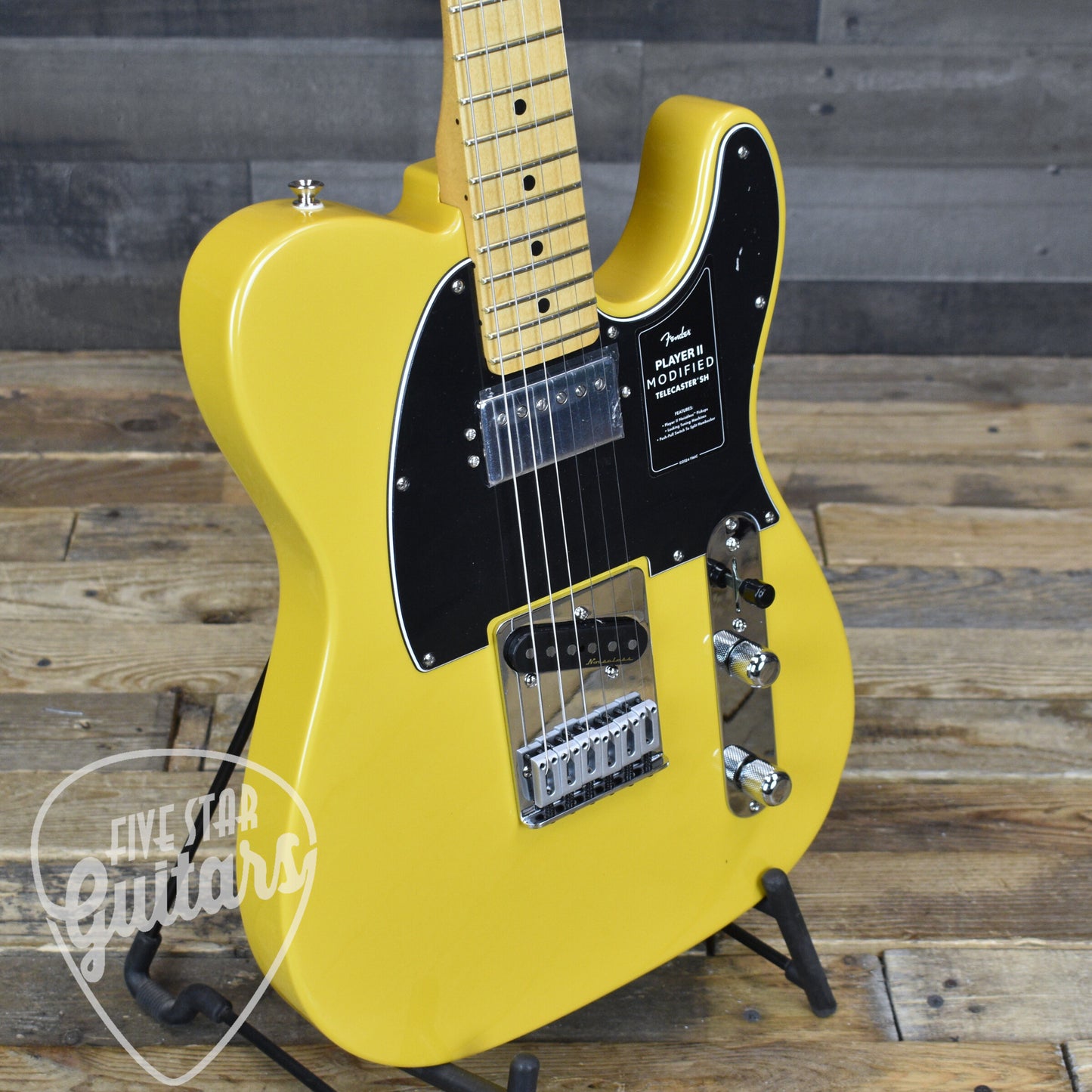 Fender Player II Modified Telecaster SH - Sunshine Yellow with Deluxe Gig Bag