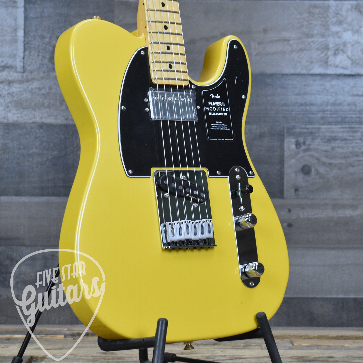 Fender Player II Modified Telecaster SH - Sunshine Yellow with Deluxe Gig Bag