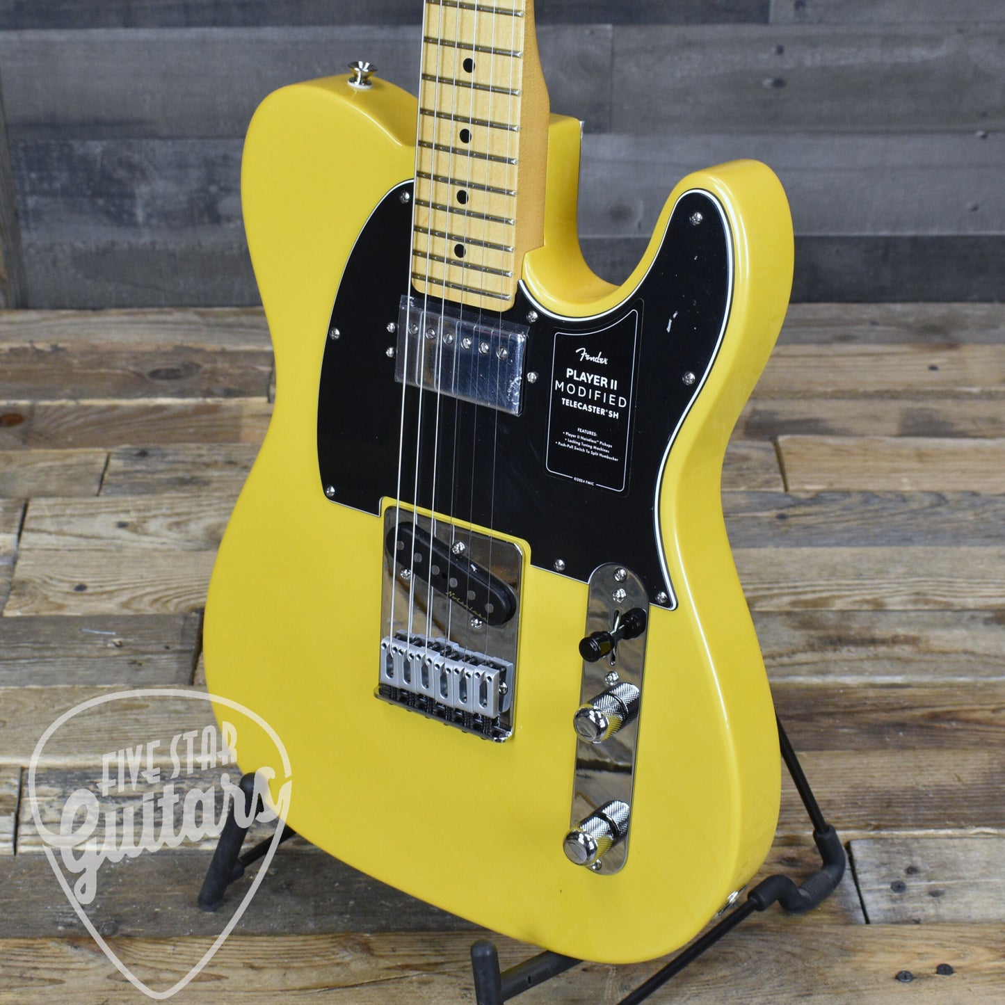 Fender Player II Modified Telecaster SH - Sunshine Yellow with Deluxe Gig Bag