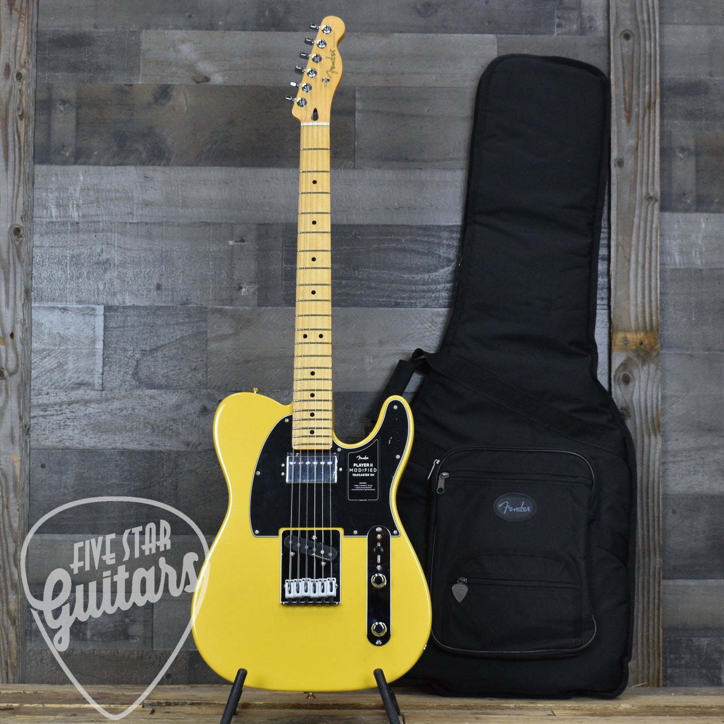 Fender Player II Modified Telecaster SH - Sunshine Yellow with Deluxe Gig Bag