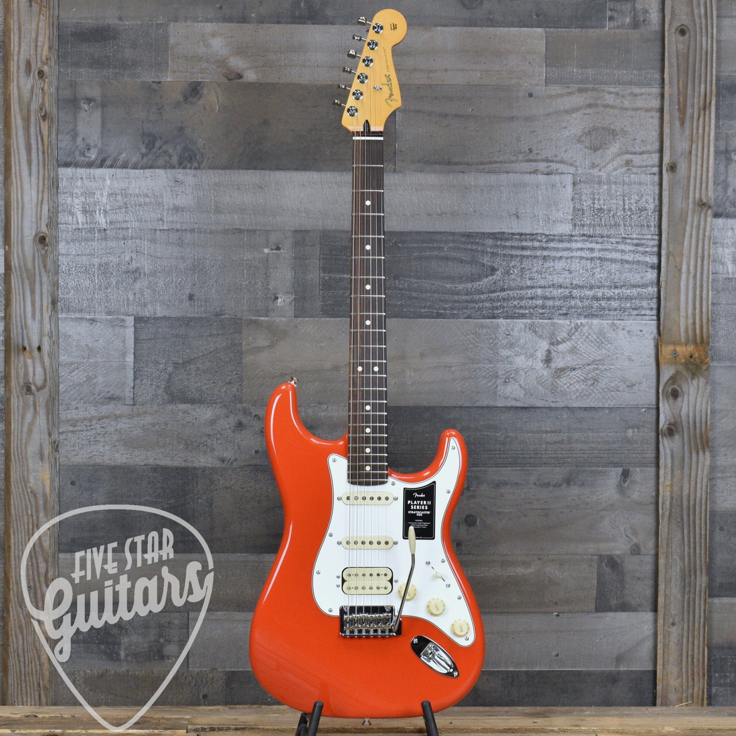 Fender Player II Stratocaster HSS -  Coral Red