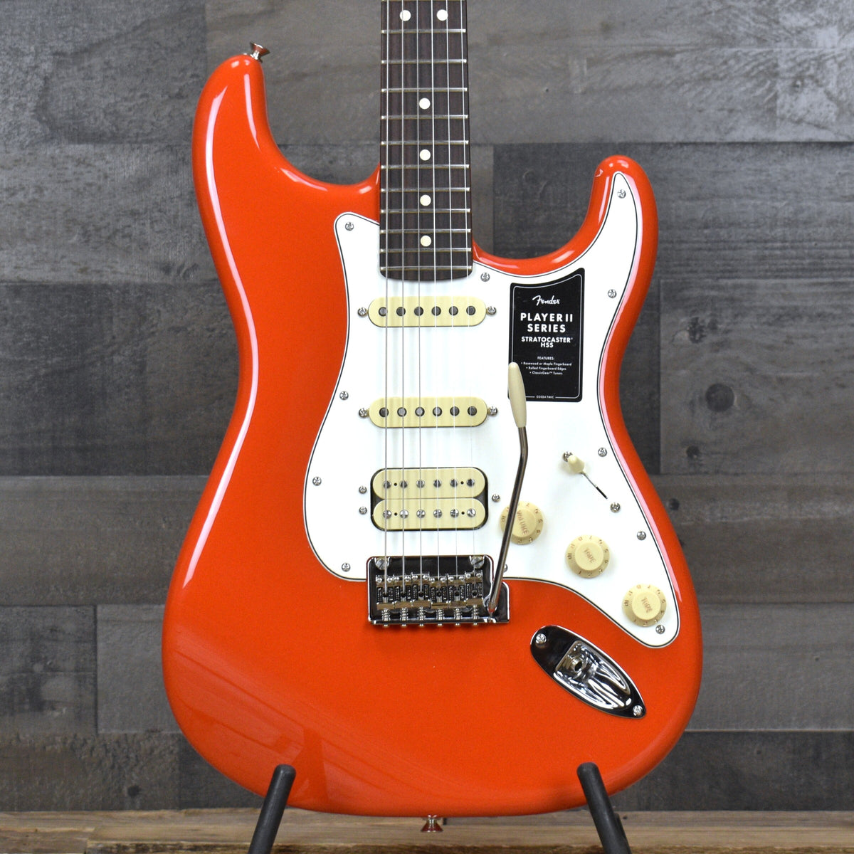 Fender Player II Stratocaster HSS -  Coral Red