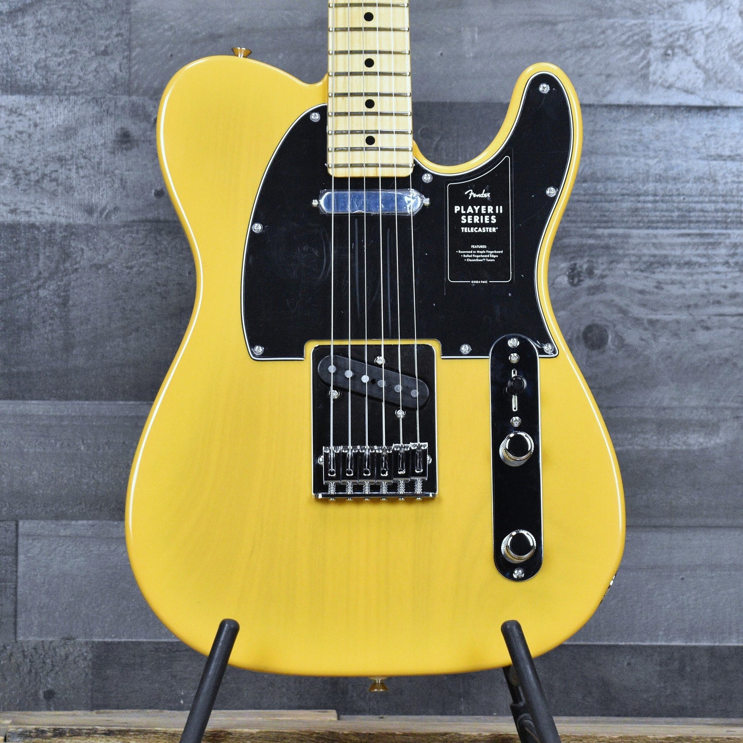 Fender Player II Telecaster Chambered Ash Maple Fingerboard  - Butterscotch Blonde
