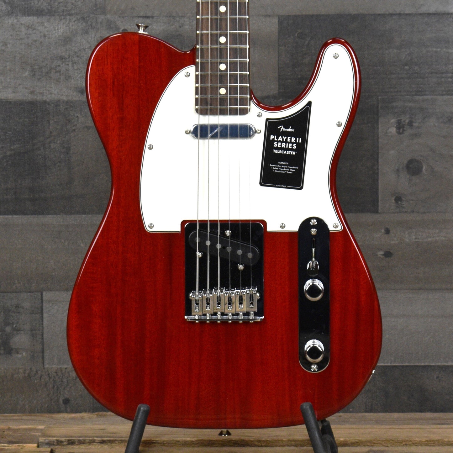 Fender Player II Telecaster Chambered Mahogany - Transparent Cherry