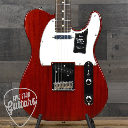 Fender Player II Telecaster Chambered Mahogany - Transparent Cherry