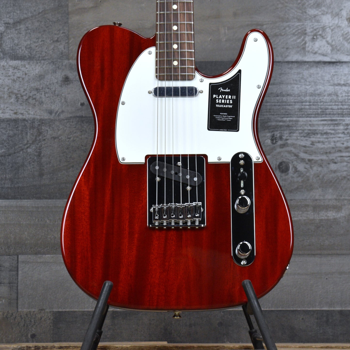 Fender Player II Telecaster Chambered Mahogany - Transparent Cherry