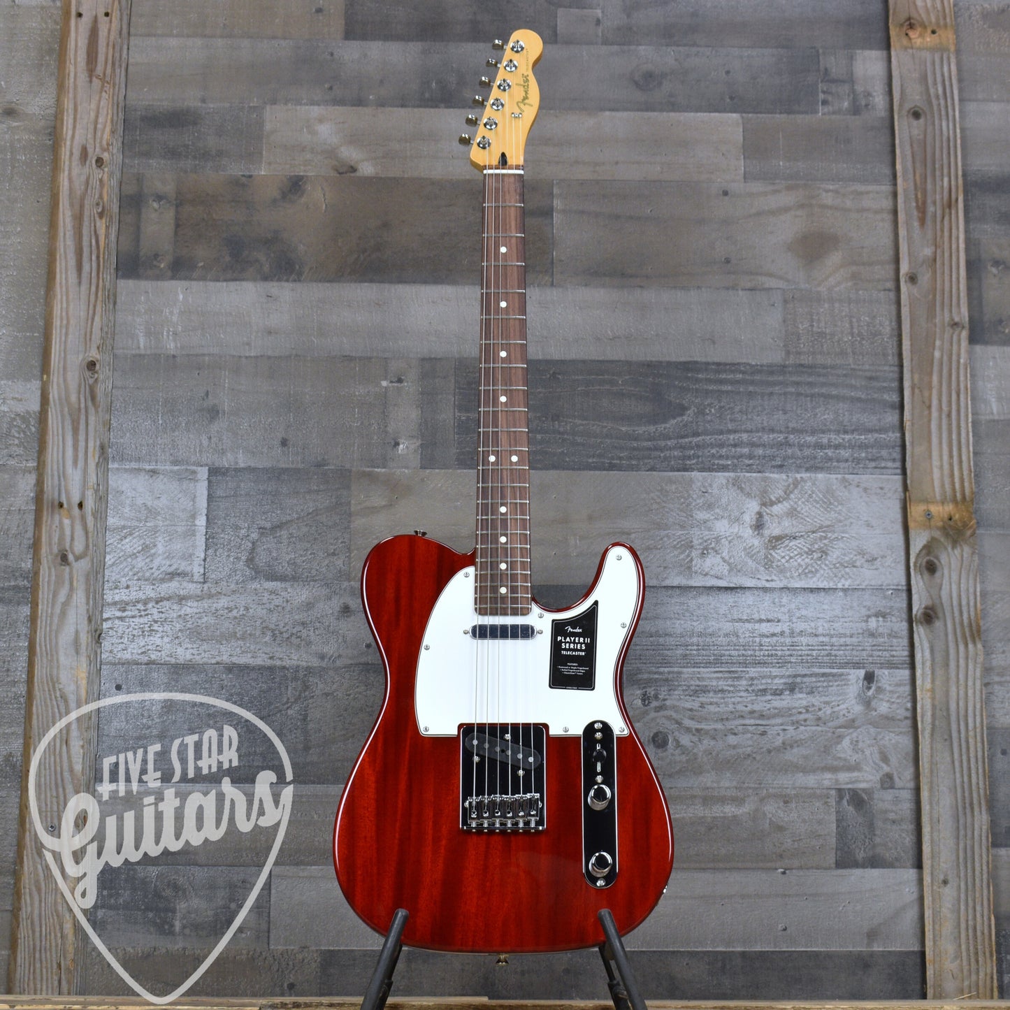 Fender Player II Telecaster Chambered Mahogany - Transparent Cherry