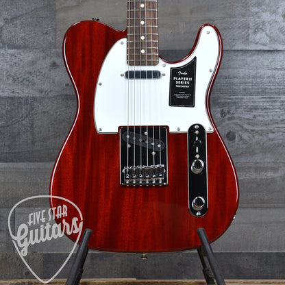 Fender Player II Telecaster Chambered Mahogany - Transparent Cherry
