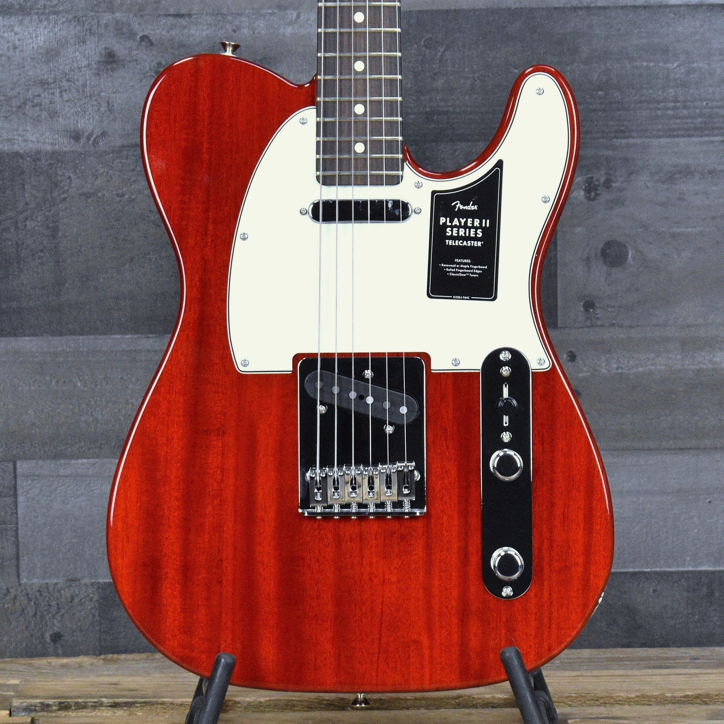 Fender Player II Telecaster Chambered Mahogany - Transparent Cherry