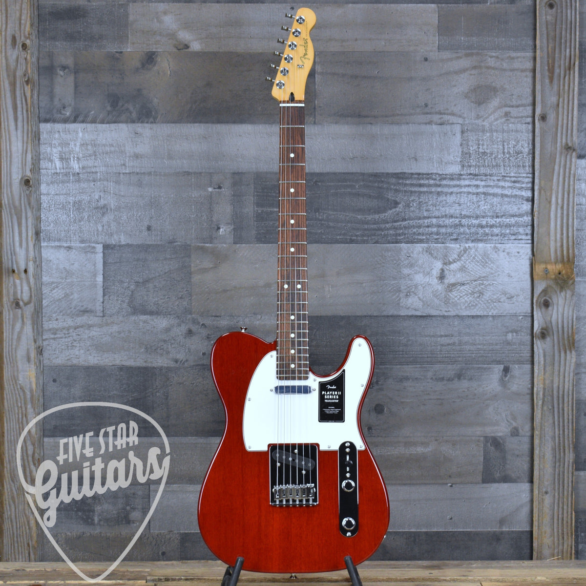 Fender Player II Telecaster Chambered Mahogany - Transparent Cherry