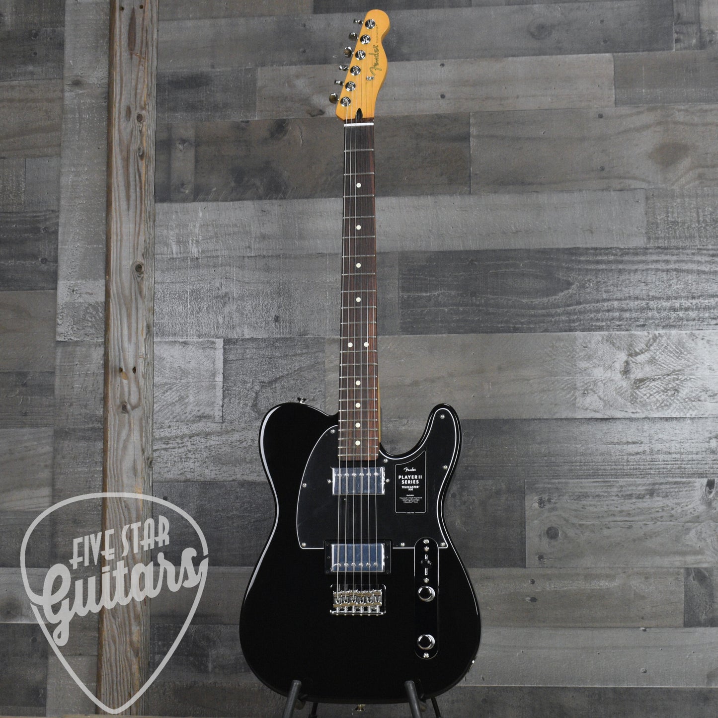 Fender Player II Telecaster HH Rosewood Fingerboard - Black