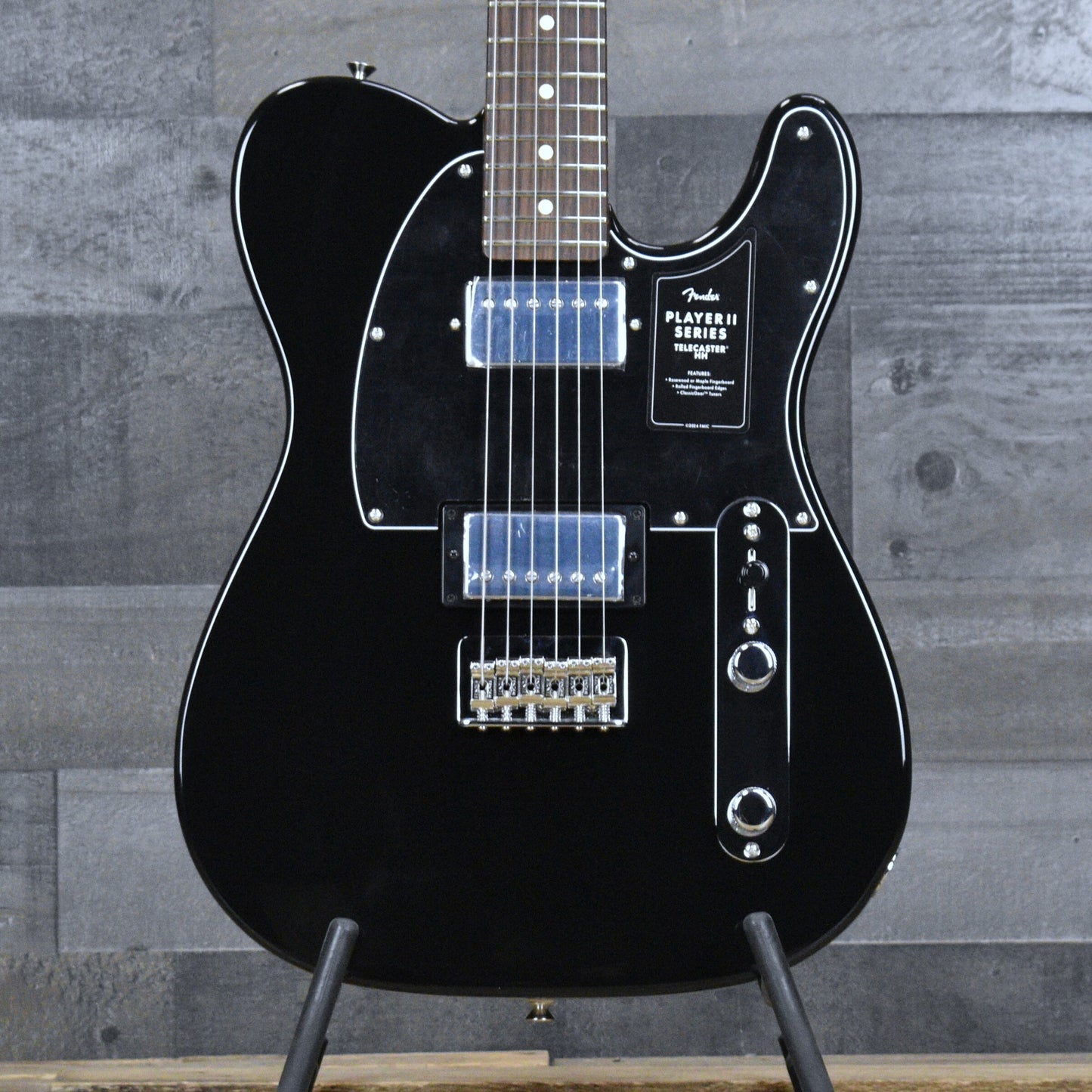 Fender Player II Telecaster HH Rosewood Fingerboard - Black