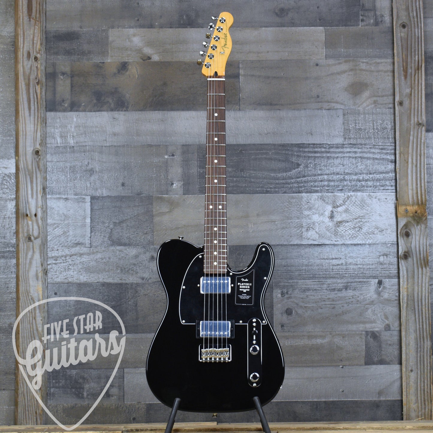 Fender Player II Telecaster HH Rosewood Fingerboard - Black