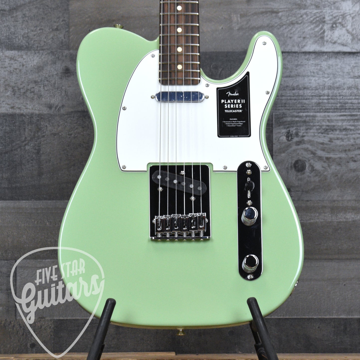 Fender Player II Telecaster, Rosewood Fingerboard - Birch Green