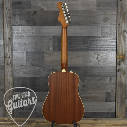 Fender California Series Redondo Mini - Natural with Gig Bag