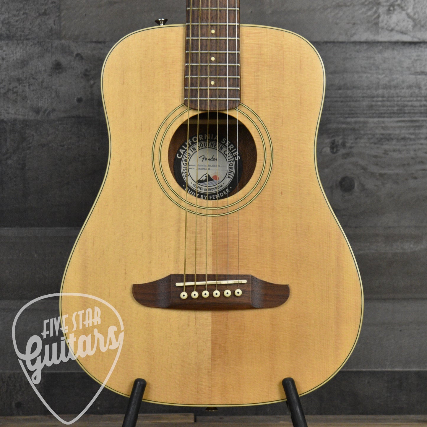 Fender California Series Redondo Mini - Natural with Gig Bag