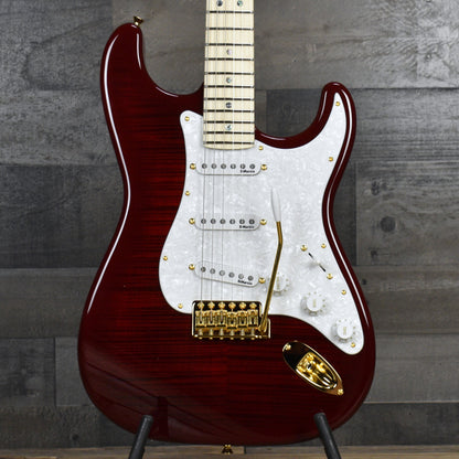 Fender Richie Kotzen Stratocaster - Transparent Red Burst with Gigbag