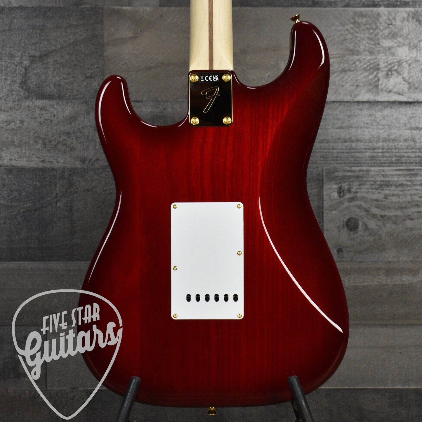 Fender Richie Kotzen Stratocaster - Transparent Red Burst with Gigbag