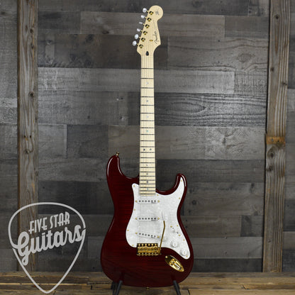 Fender Richie Kotzen Stratocaster - Transparent Red Burst with Gigbag