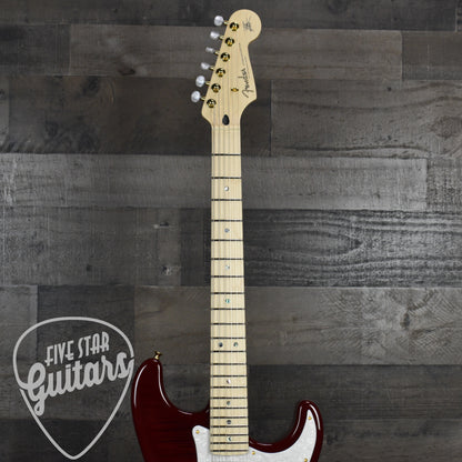 Fender Richie Kotzen Stratocaster - Transparent Red Burst with Gigbag