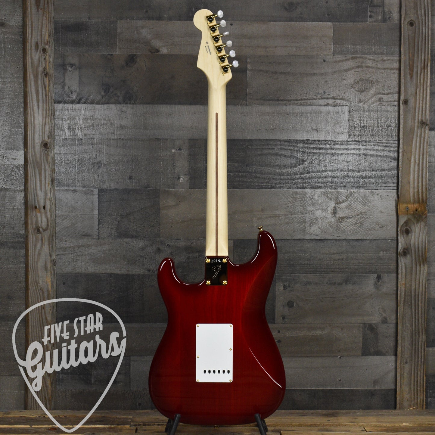 Fender Richie Kotzen Stratocaster - Transparent Red Burst with Gigbag