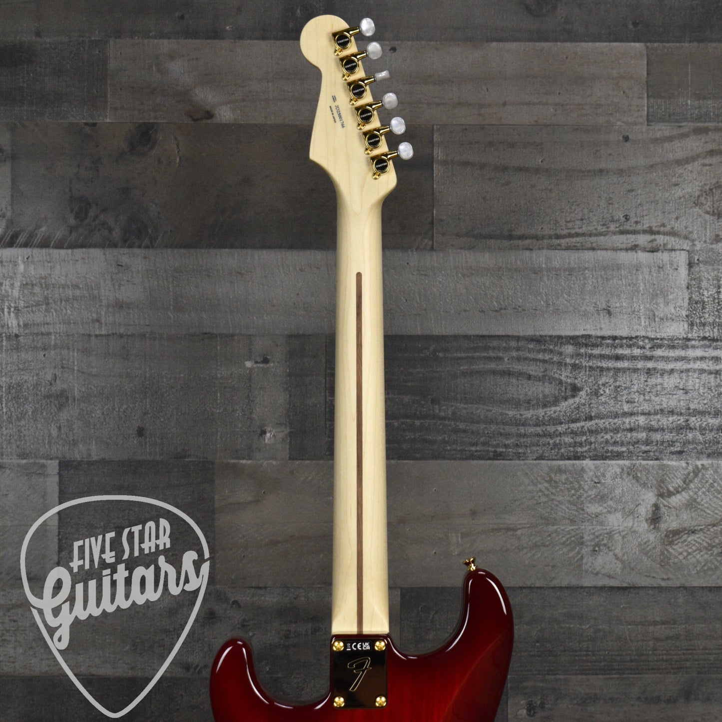 Fender Richie Kotzen Stratocaster - Transparent Red Burst with Gigbag