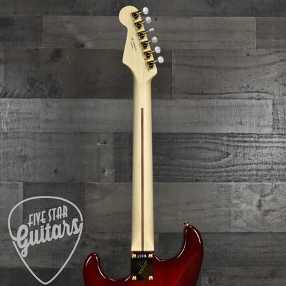 Fender Richie Kotzen Stratocaster - Transparent Red Burst with Gigbag