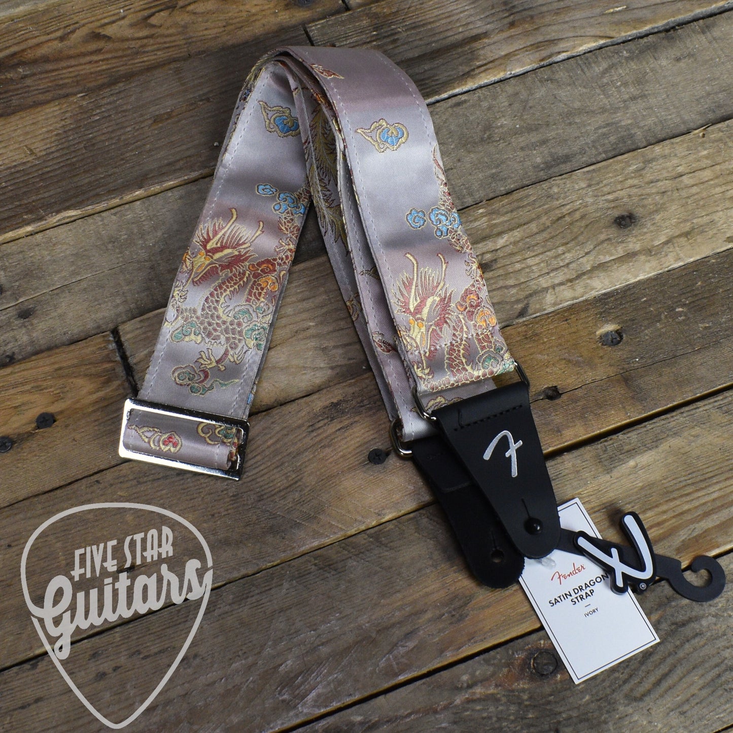 Fender Satin Dragon Strap - Ivory