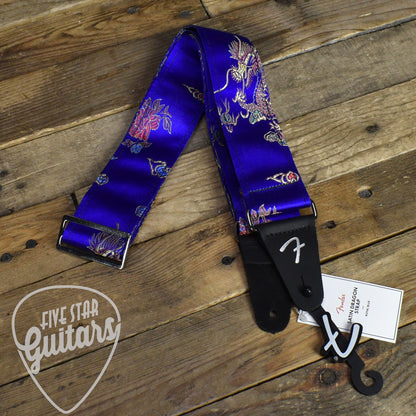 Fender Satin Dragon Strap - Royal Blue