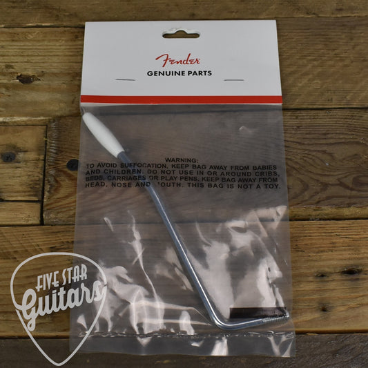 Fender Squier Standard Series Tremolo Arm - Chrome with White Tip