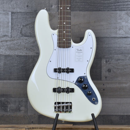 Fender Standard Jazz Bass Laurel Fingerboard - Olympic White