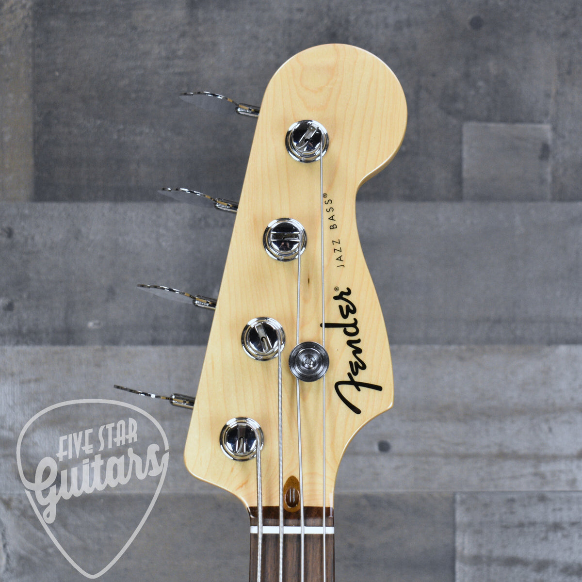 Fender Standard Jazz Bass Laurel Fingerboard - Olympic White