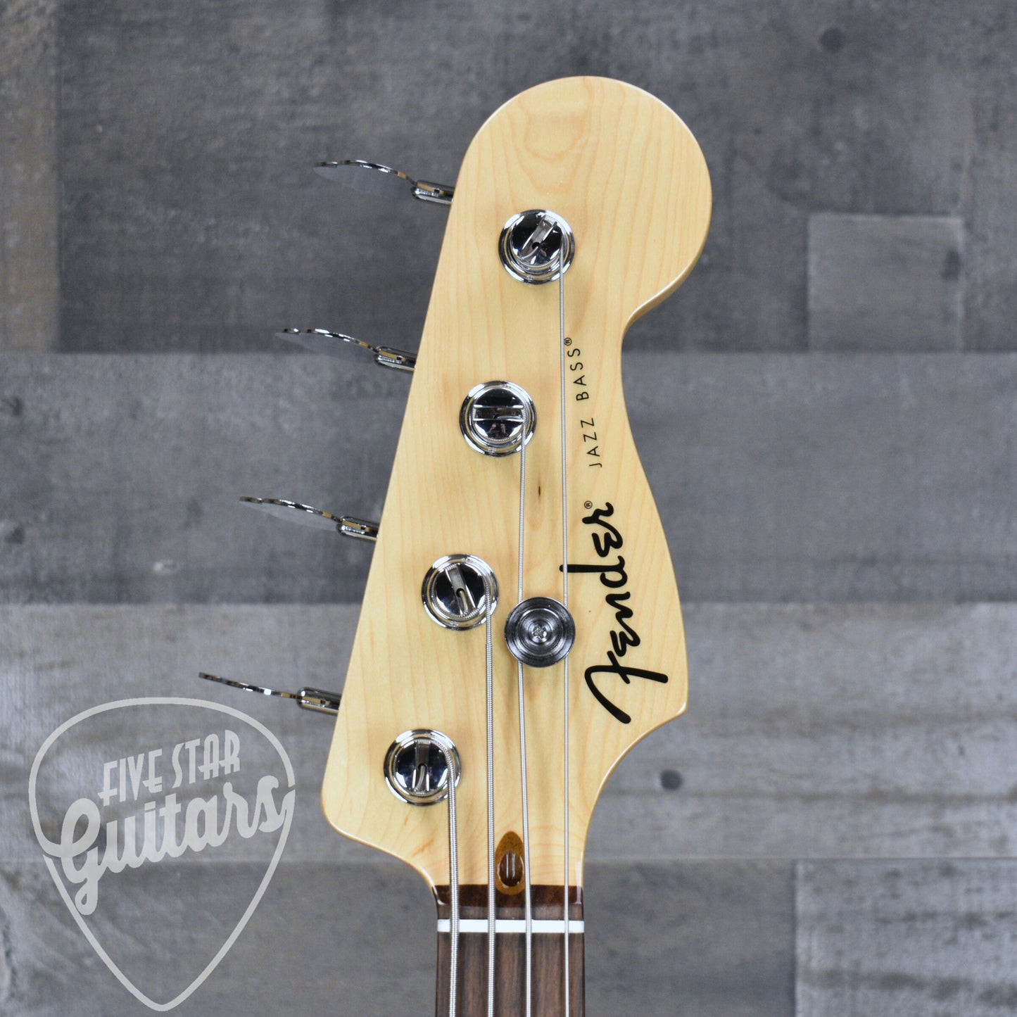 Fender Standard Jazz Bass Laurel Fingerboard - Olympic White