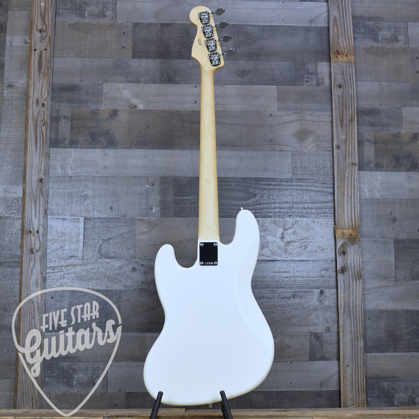 Fender Standard Jazz Bass Laurel Fingerboard - Olympic White