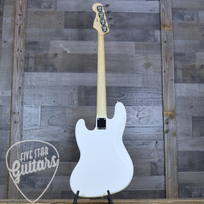 Fender Standard Jazz Bass Laurel Fingerboard - Olympic White