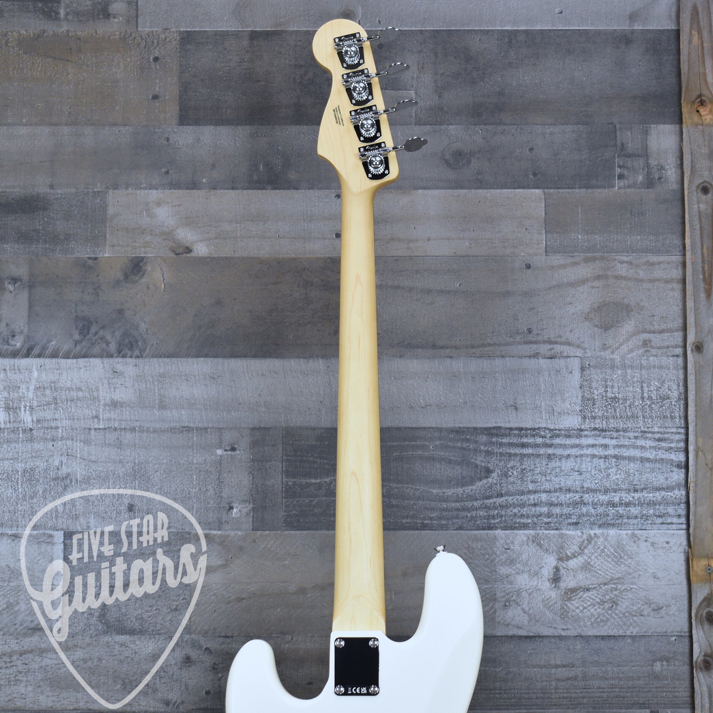 Fender Standard Jazz Bass Laurel Fingerboard - Olympic White