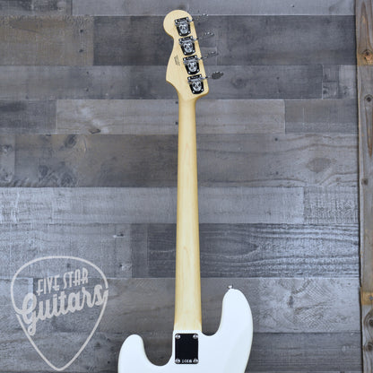 Fender Standard Jazz Bass Laurel Fingerboard - Olympic White